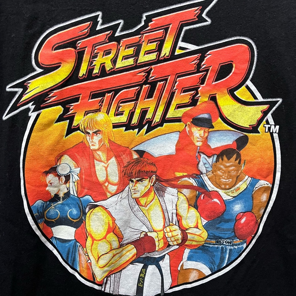 Street Fighter Graphic T-Shirt Capcom Men’s Small